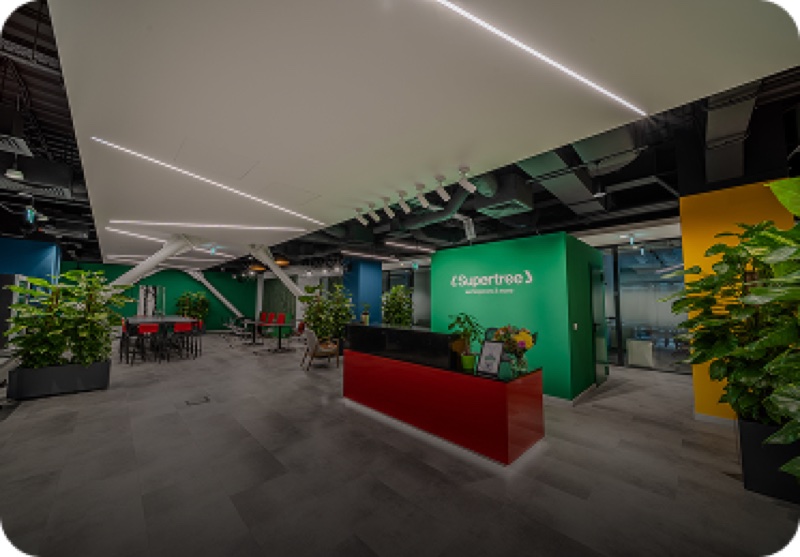 Supertree private offices and coworking